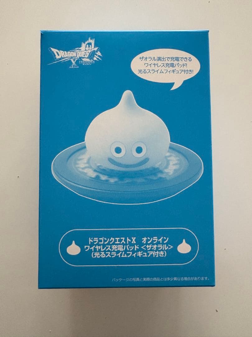 ドラゴンクエストワイヤレス充電パッドザオラル光るスライムフィギュア