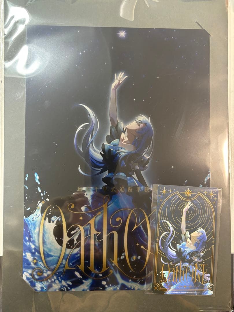 如月千早 OathONE 限定メモリアルグッズ メタルプレート 特典ステッカー