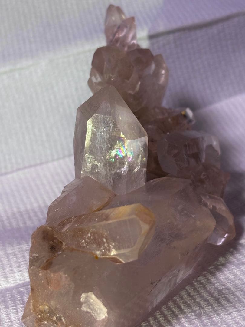 【希少】天然ヒマラヤ水晶クラスター(マニカラン産) マニカラン水晶 大きめ