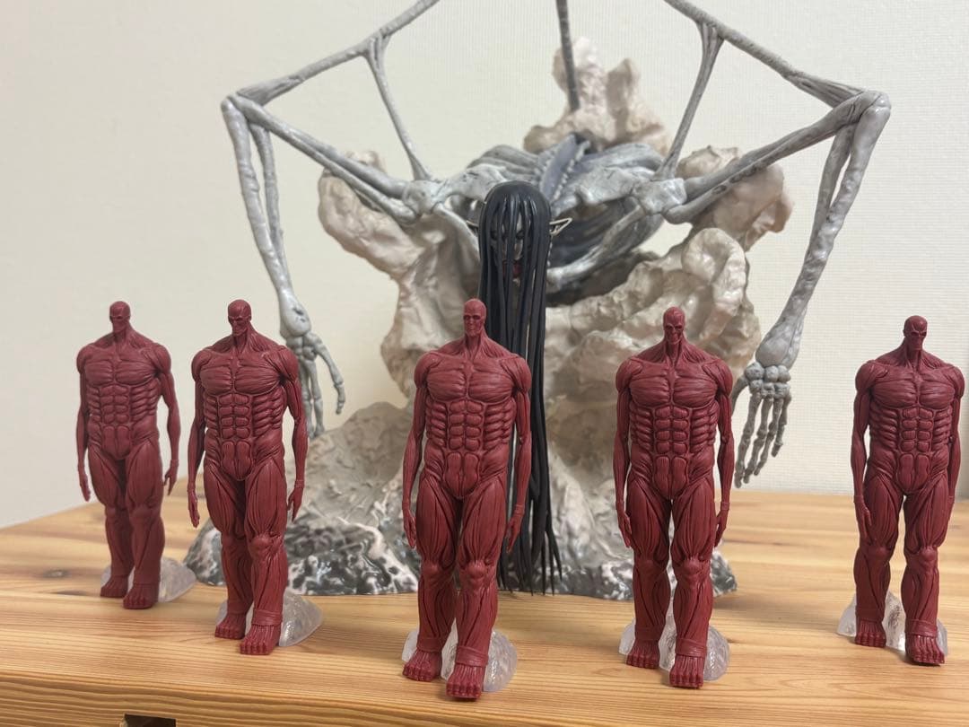 進撃の巨人 ラストワン賞 MEGAIMPACT A1 5体セット