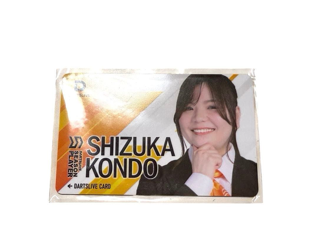 近藤 静加プロ　ダーツライブカード