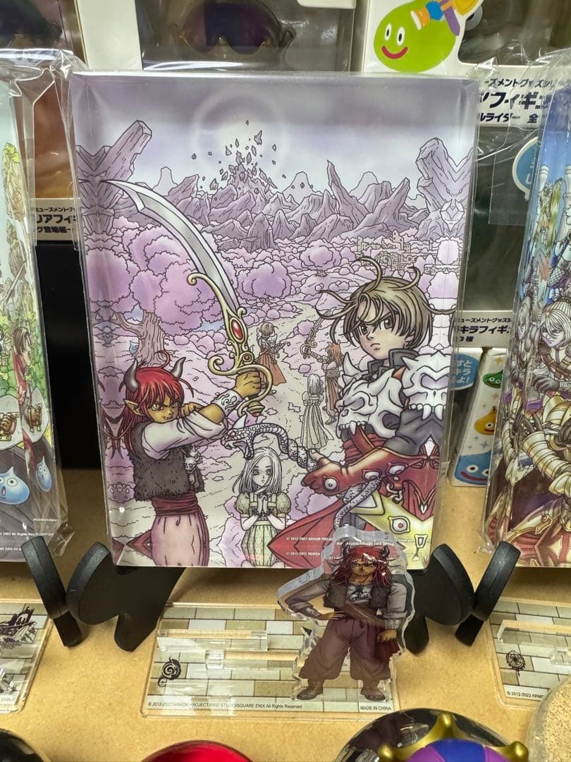 ドラクエ10 アクリルアートブロック6個＋6個スタンドセット