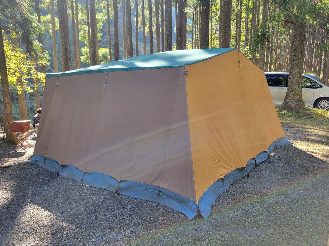 ビンテージテント ドイツ製 コットンテント アルミフレーム