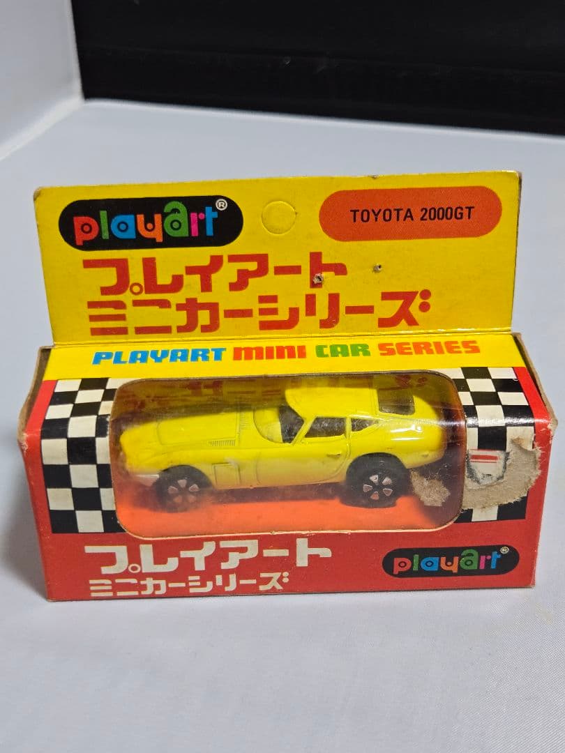 香港製 playartプレイアート トヨタ2000GT 1/64ミ二カ一 箱付