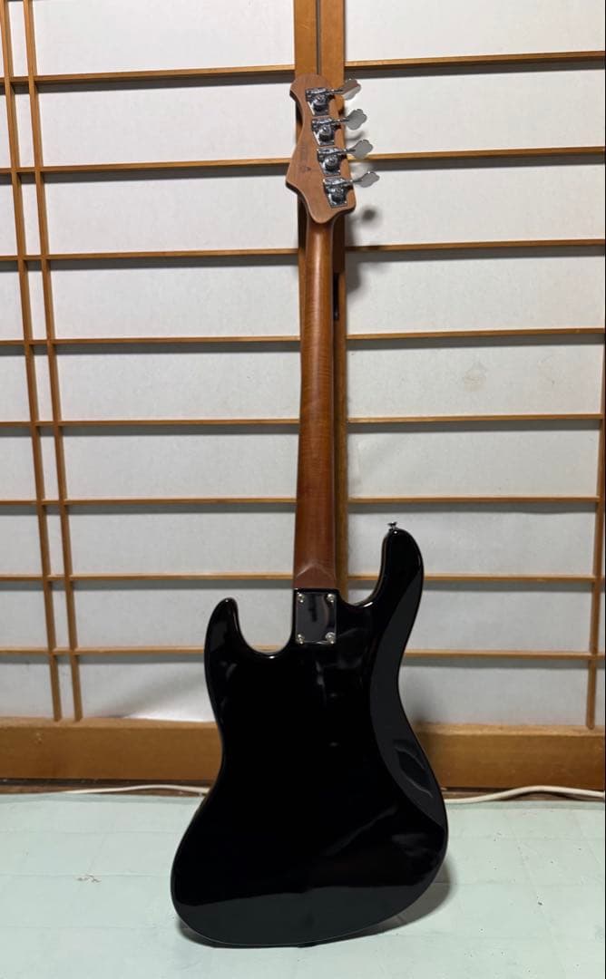 Bacchus WL4-STD ジャズベース ブラック