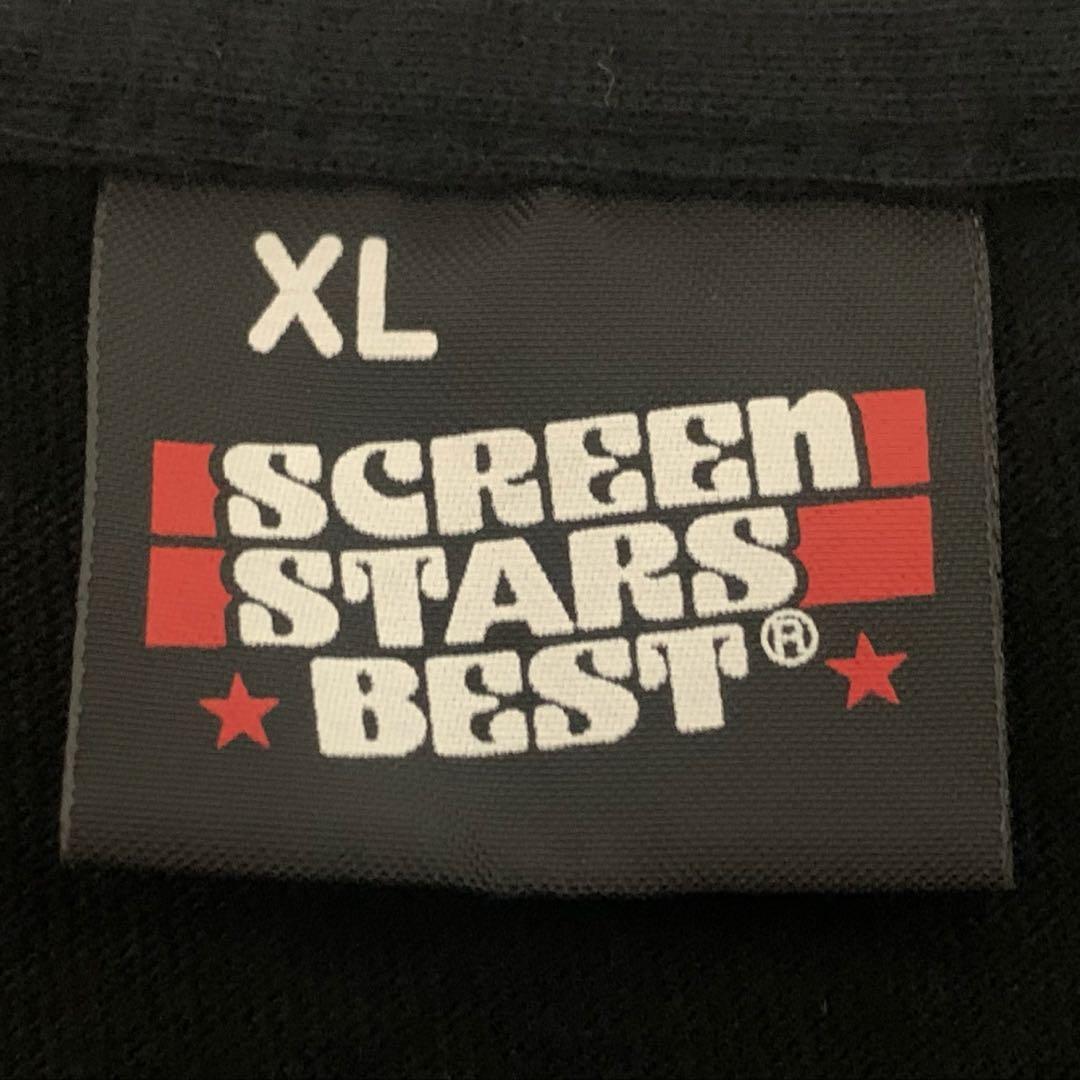 SCREEN STARS × LIFE レッドホットチリペッパーズ Tシャツ 黒