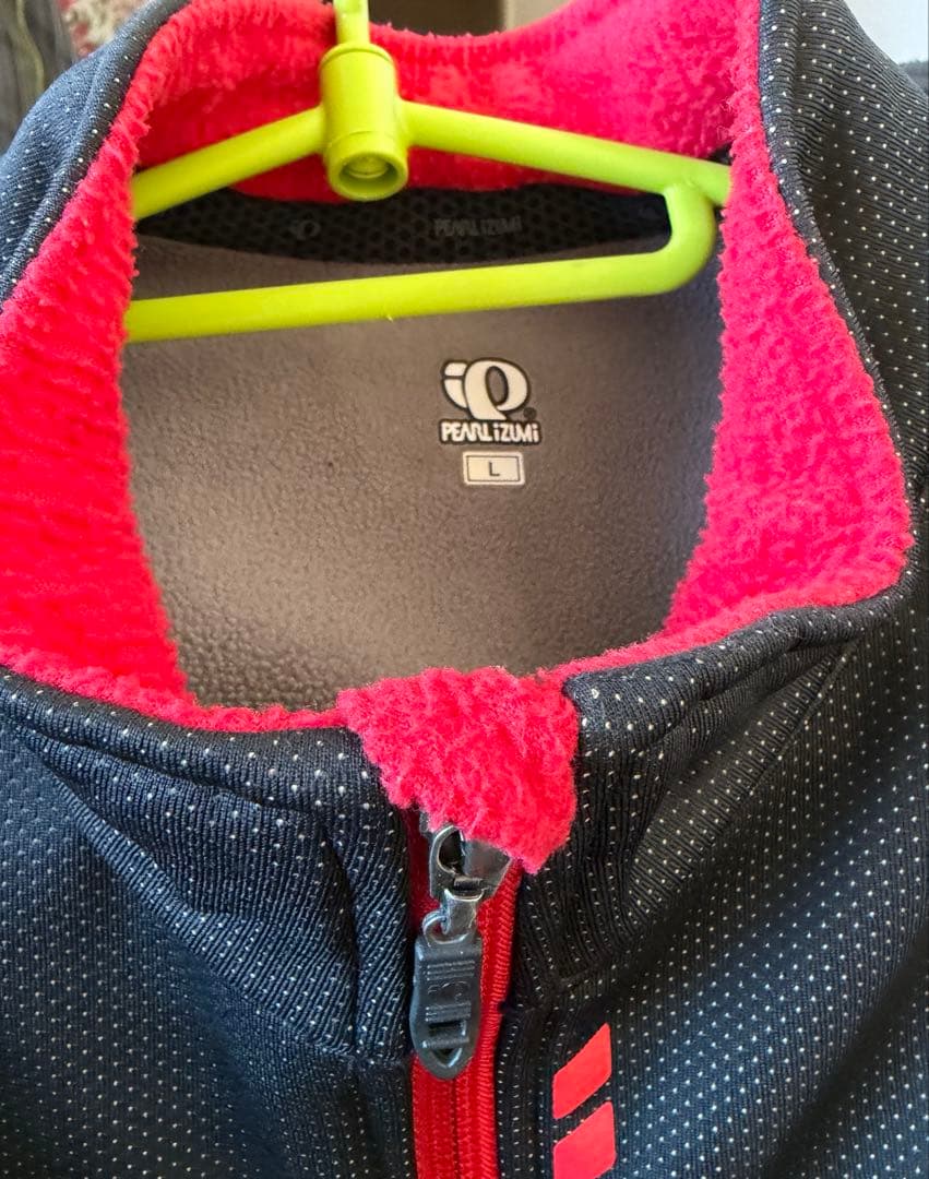 パールイズミ　ウインターサイクルジャージ　ウインドブレークジャケット サイズ　L