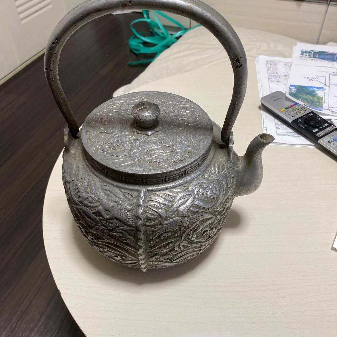 南部鉄風　鉄瓶