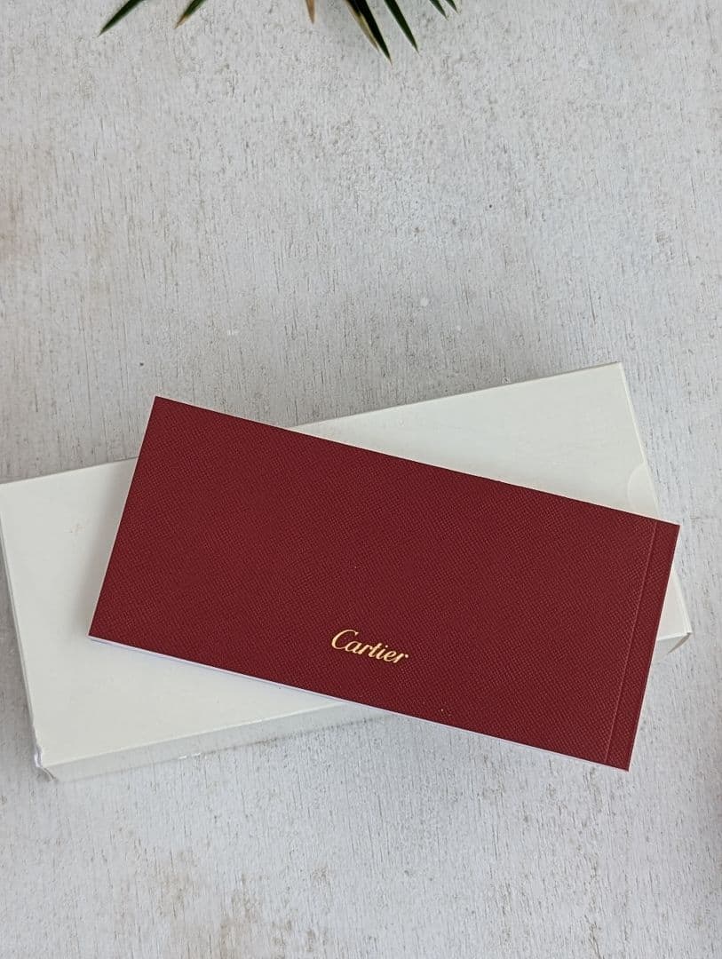Cartier カルティエ ボールペン空箱セットホワイト 外箱・内箱・冊子付き