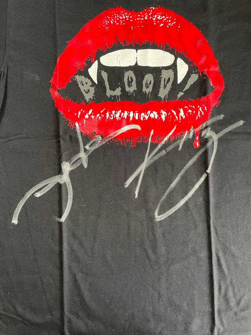 【超激レア】VAMPS 直筆サイン入りTシャツ　hyde K.A.Z