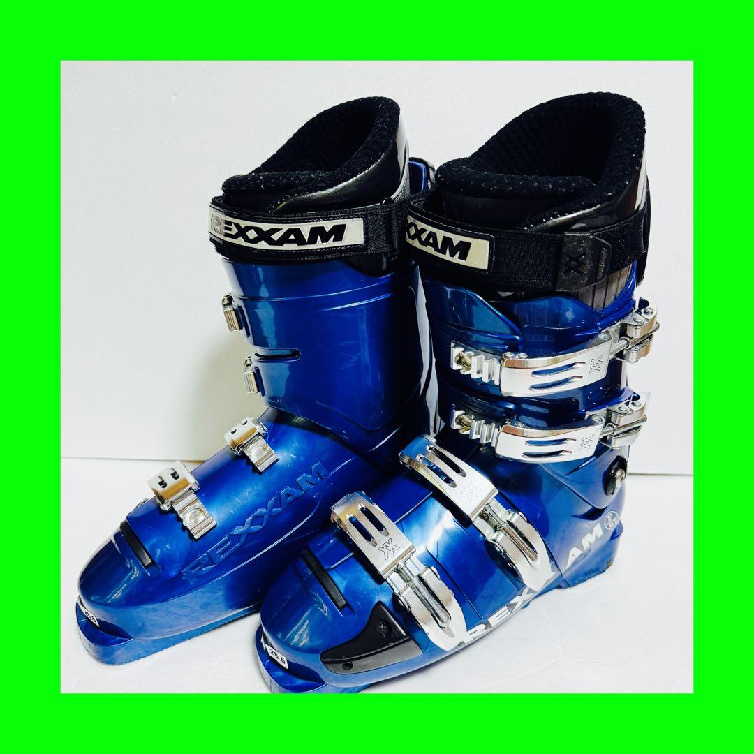 REXXAM スキーブーツ 26-26.5cm 青　ブルー