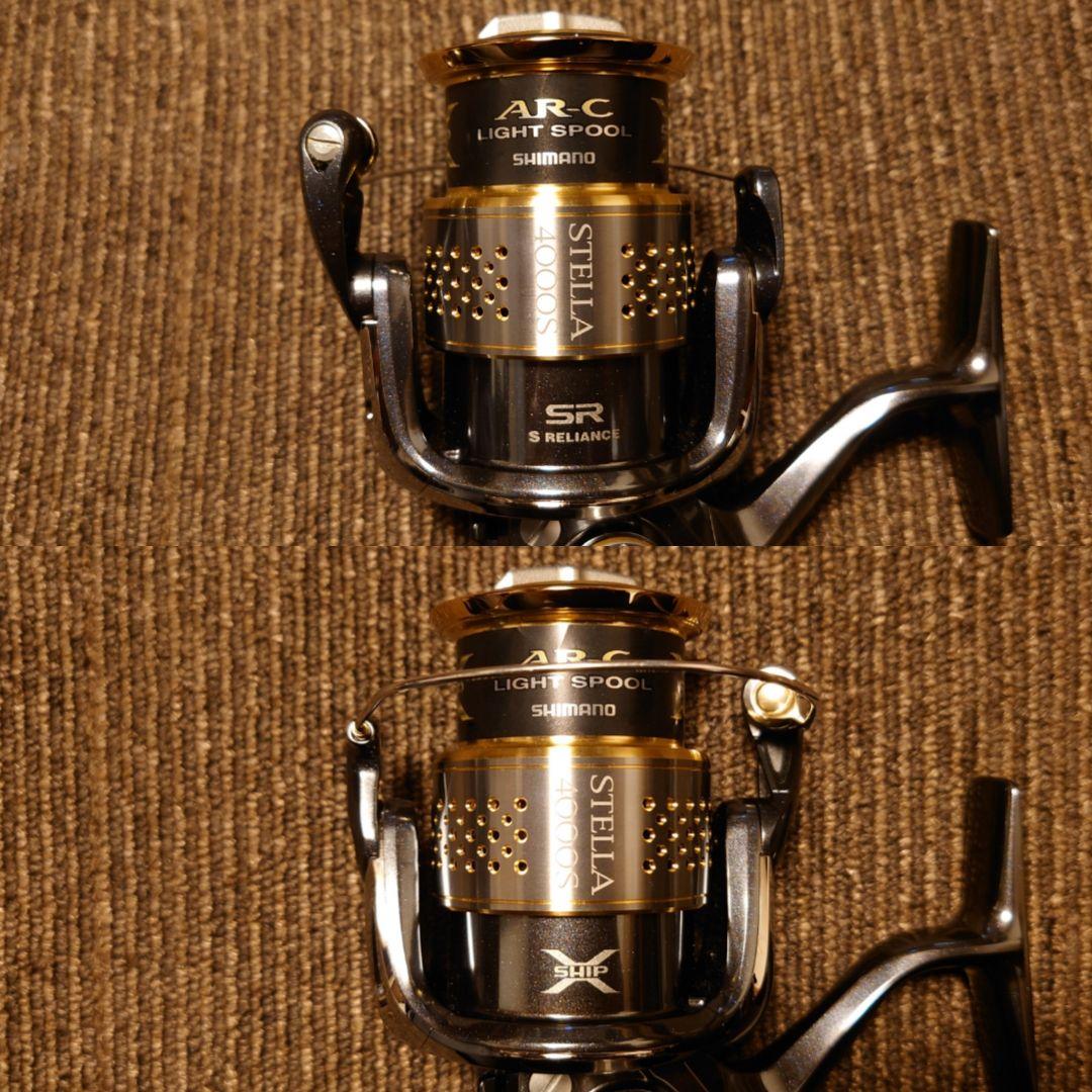 超希少実釣未使用シマノ 10 ステラ 4000S シングルハンドル 夢屋 IOS