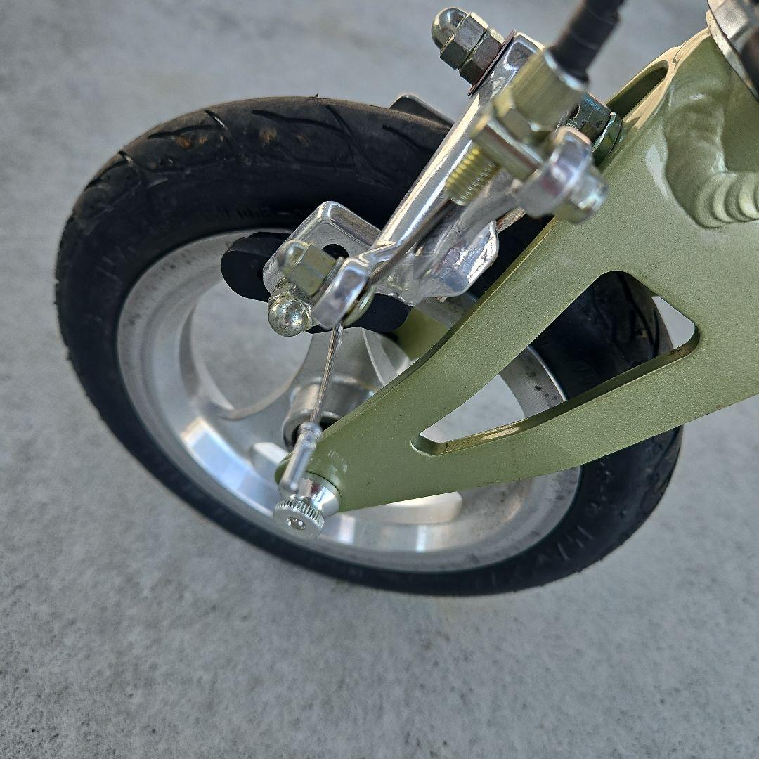 H*T様 激レア！変速機付きCARRY ME 折り畳み自転車　タイヤ　ソリッド