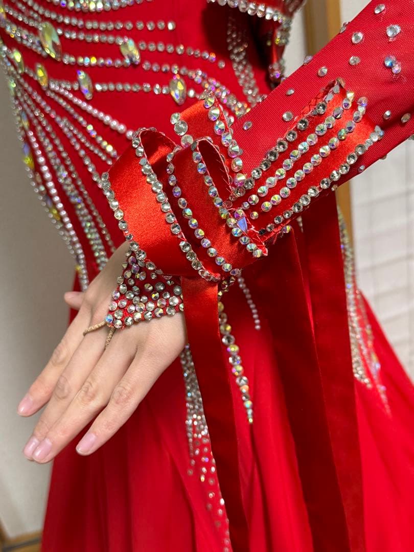 【タカダンス】【美品！！】赤いドレス