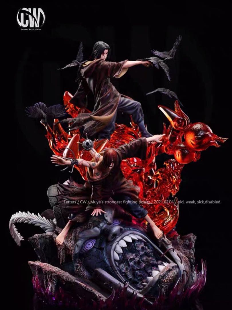 NARUTO ナルト ながと うちはイタチ ガレージキット ガレキ スタチュー①