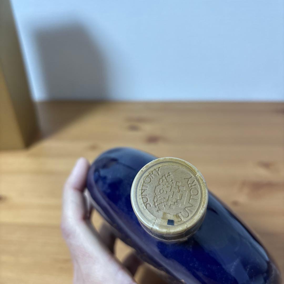 サントリーウイスキー　山崎12年　優勝記念ボトル　陶器　未開封