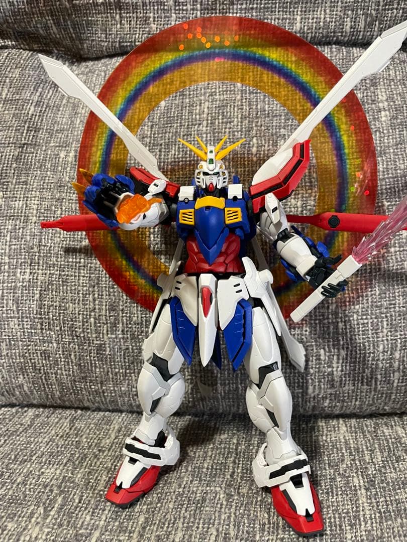 ゴッドガンダム ハイレゾリューション　塗装済