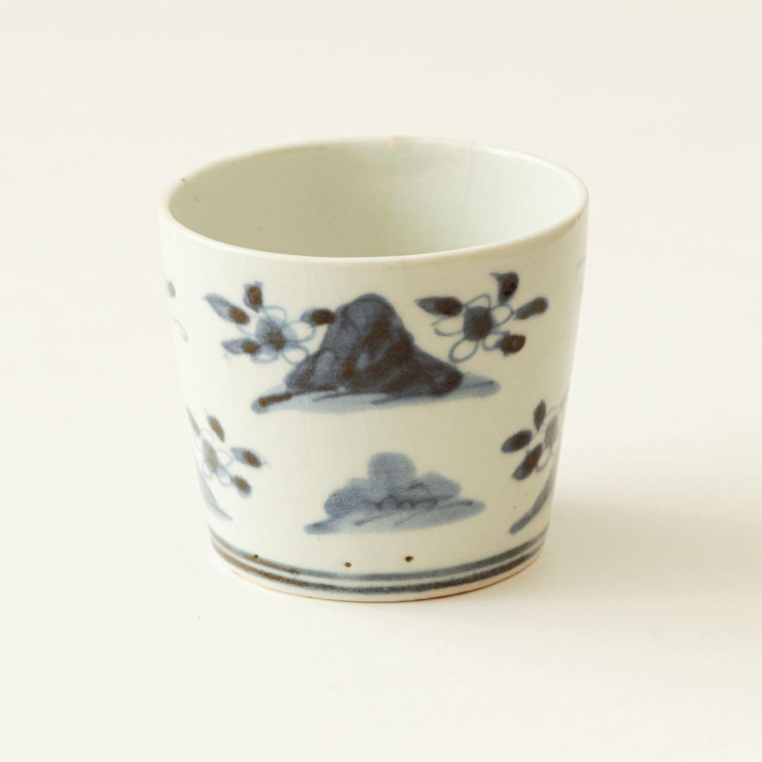 伊万里　古伊万里　蕎麦猪口　江戸　中期　べた底　金継ぎ　材料