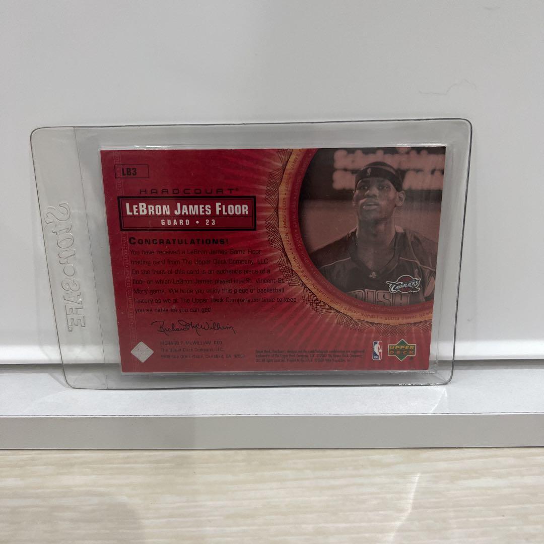 NBAカード　レブロンジェームス　ルーキーカードのフロアカード