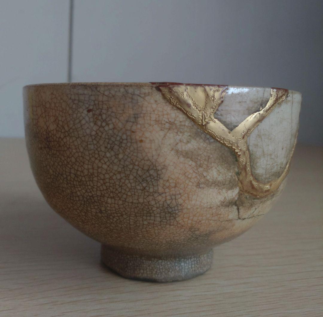 【伝世　古萩　江戸初期】李朝　高麗青磁　青井戸　茶盌　茶碗　李勺光　李敬　桃山陶