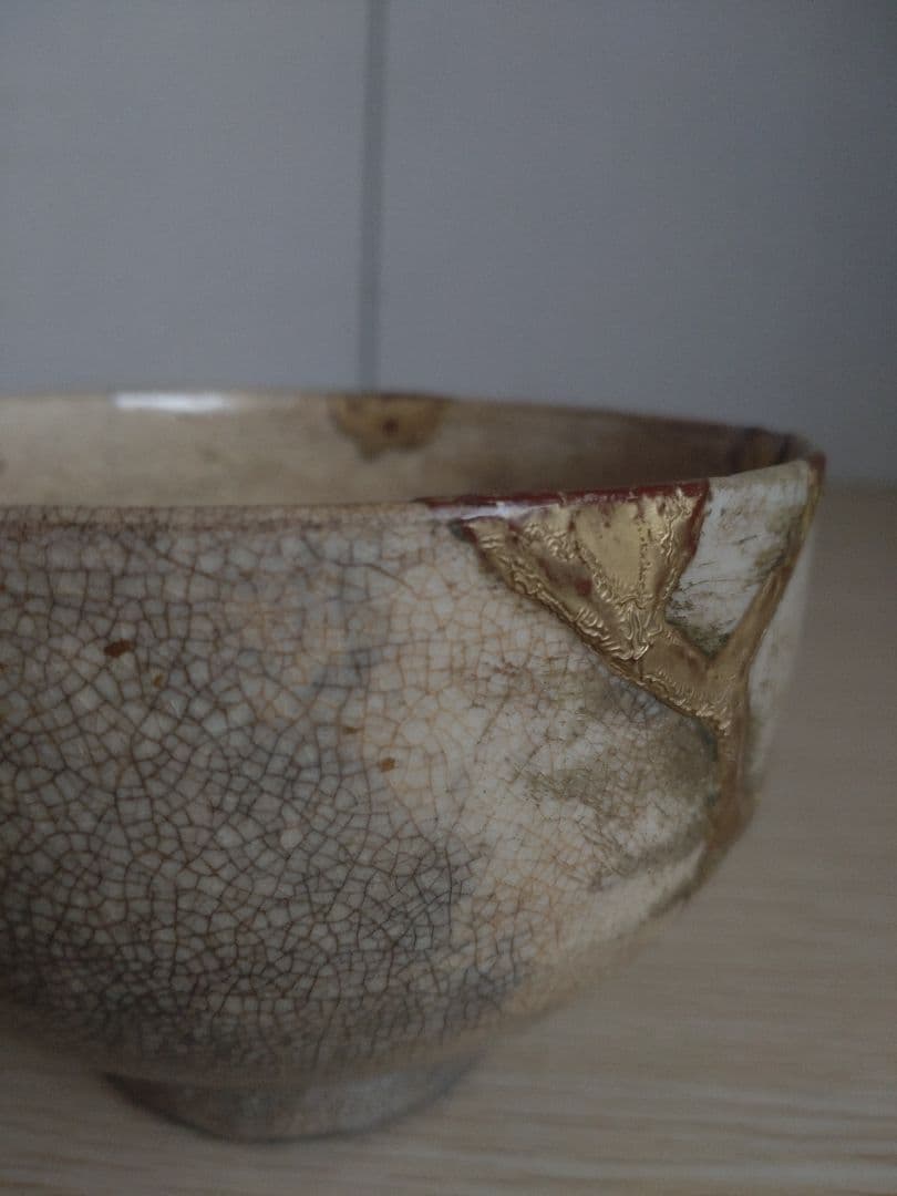 【伝世　古萩　江戸初期】李朝　高麗青磁　青井戸　茶盌　茶碗　李勺光　李敬　桃山陶