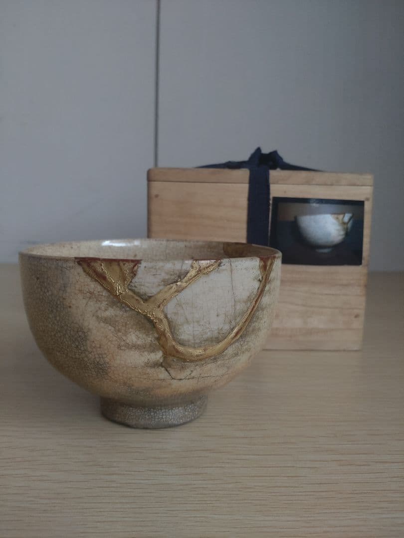 【伝世　古萩　江戸初期】李朝　高麗青磁　青井戸　茶盌　茶碗　李勺光　李敬　桃山陶