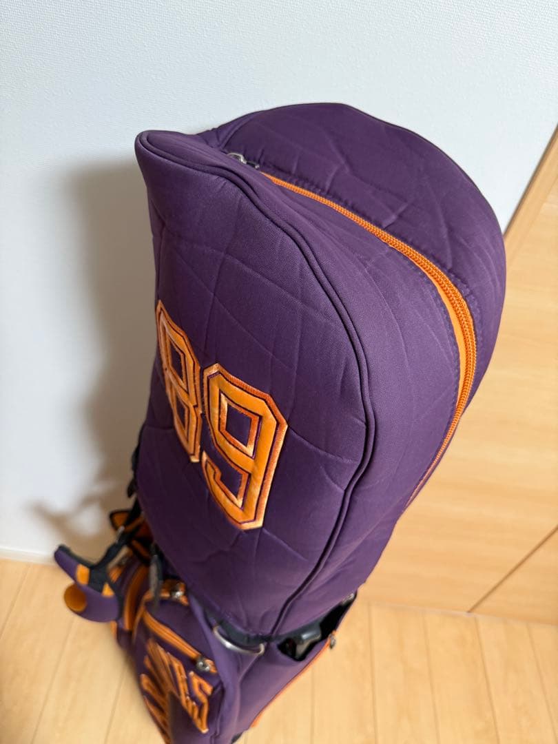 PEARLY GATES キャディバッグ レアカラー　パープル、オレンジ