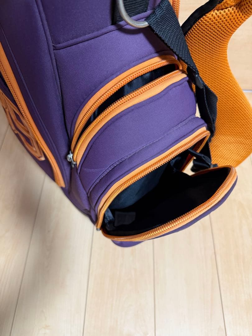 PEARLY GATES キャディバッグ レアカラー　パープル、オレンジ