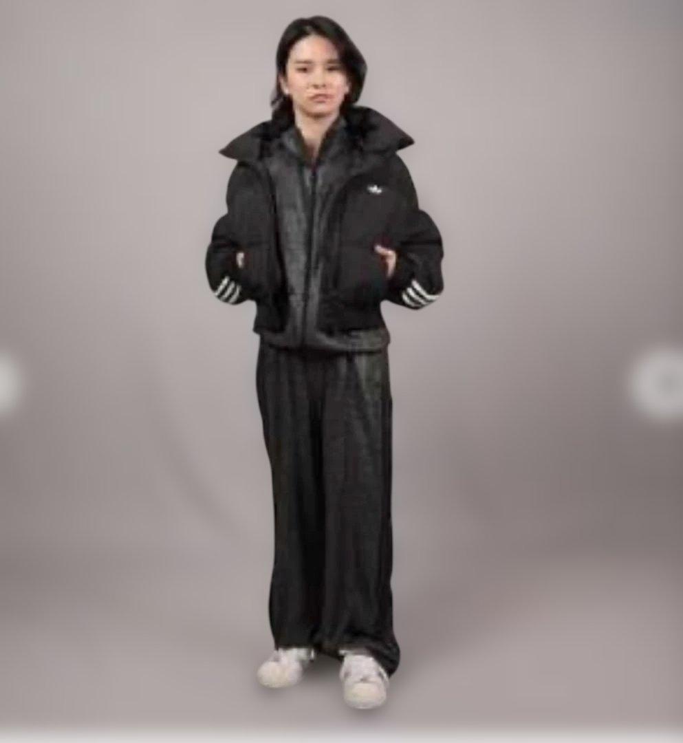 アディダスファイヤーバード ラメトラックパンツ M