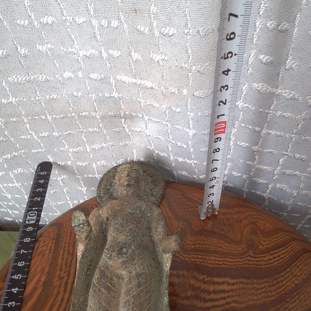 金属製宗教的像 約30cm 古代？ 仏像