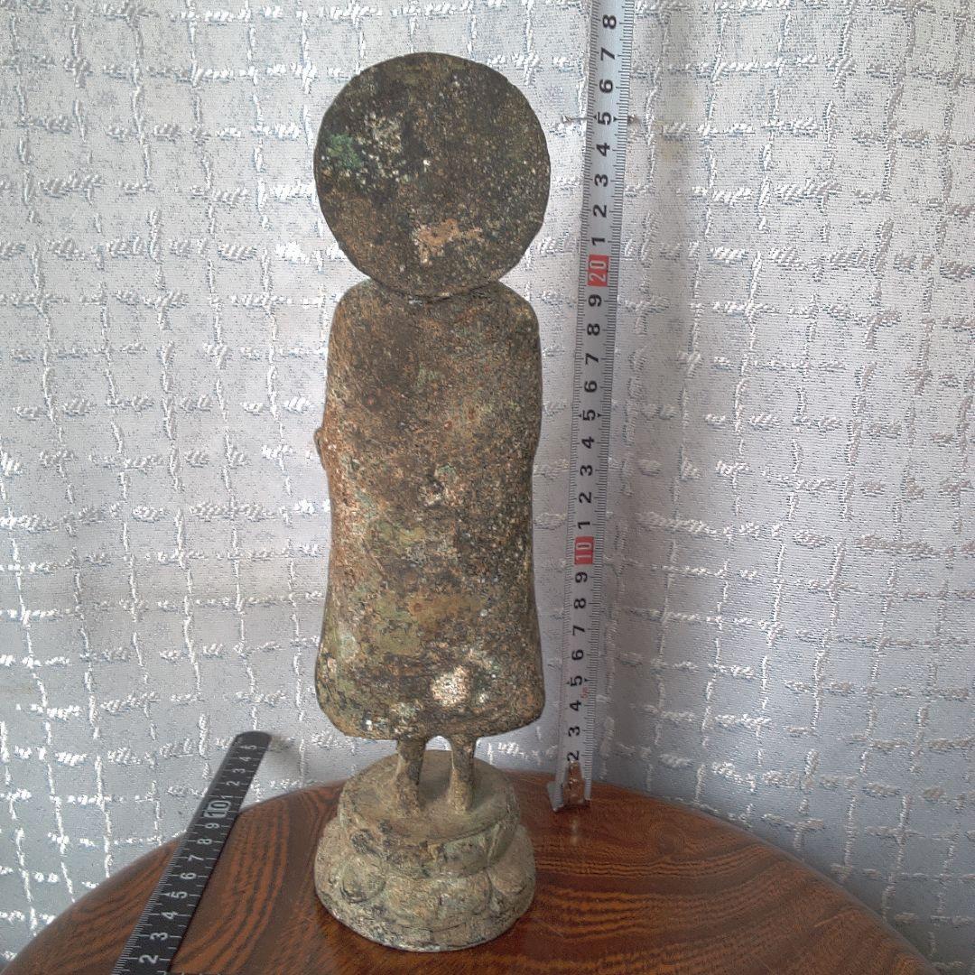 金属製宗教的像 約30cm 古代？ 仏像