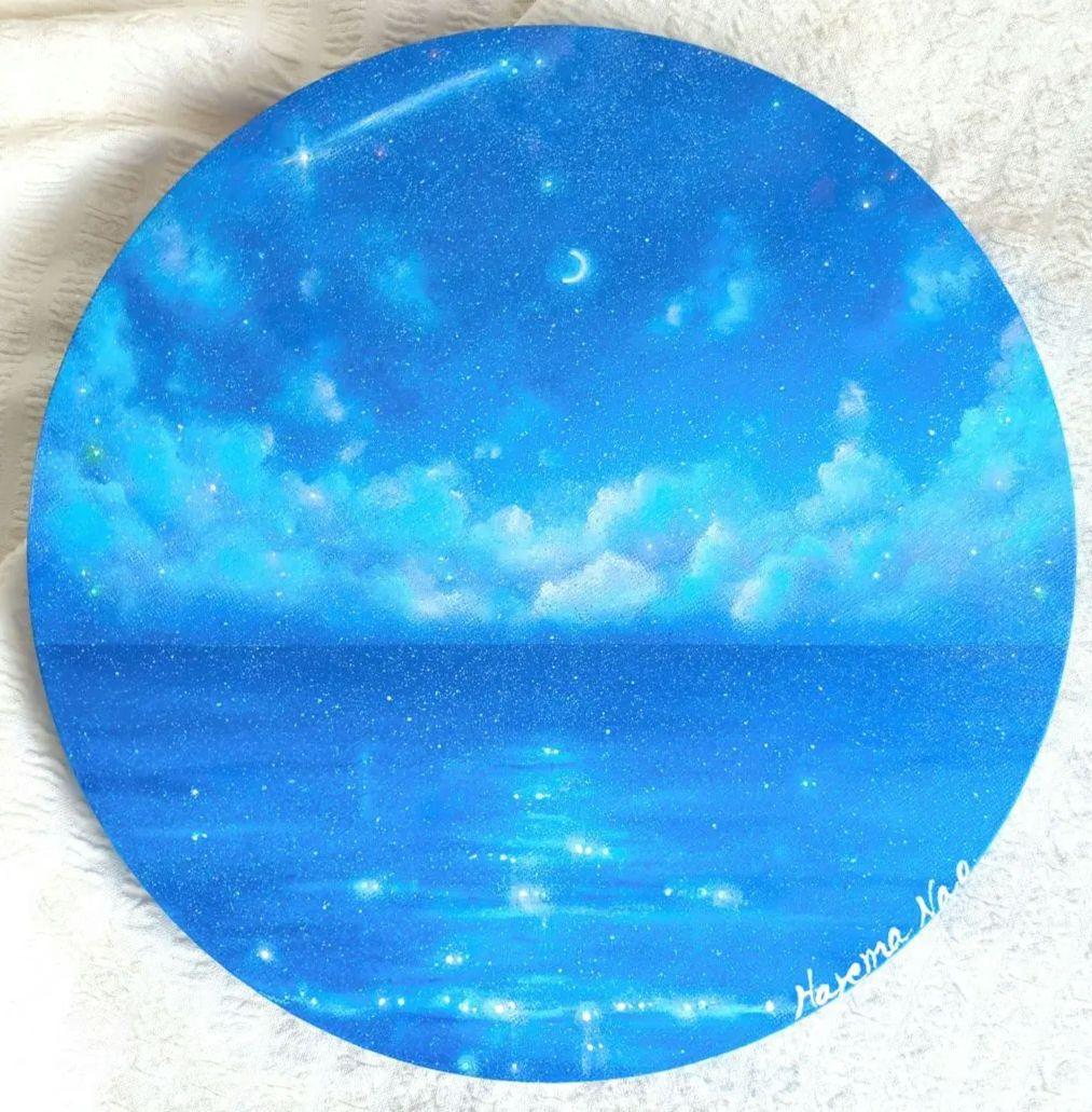 オイルパステル画（25cm）原画