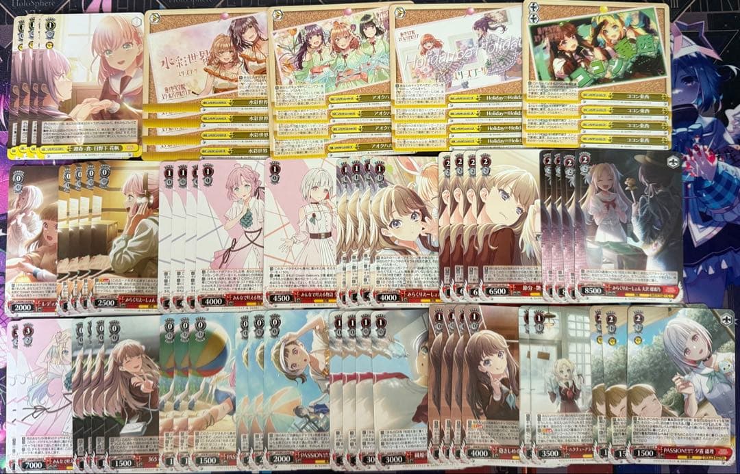 ヴァイス　蓮ノ空　デッキ＋パーツ(計4コン分)