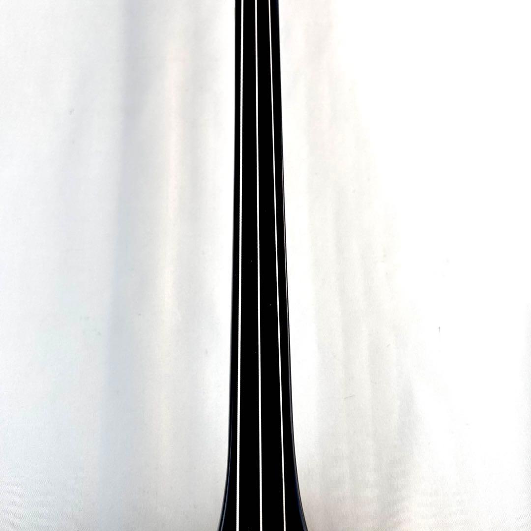 【美品】沖縄三線 三味線 人工革 合皮 ヘビ柄　ハードケース付 民族楽器 弦楽器