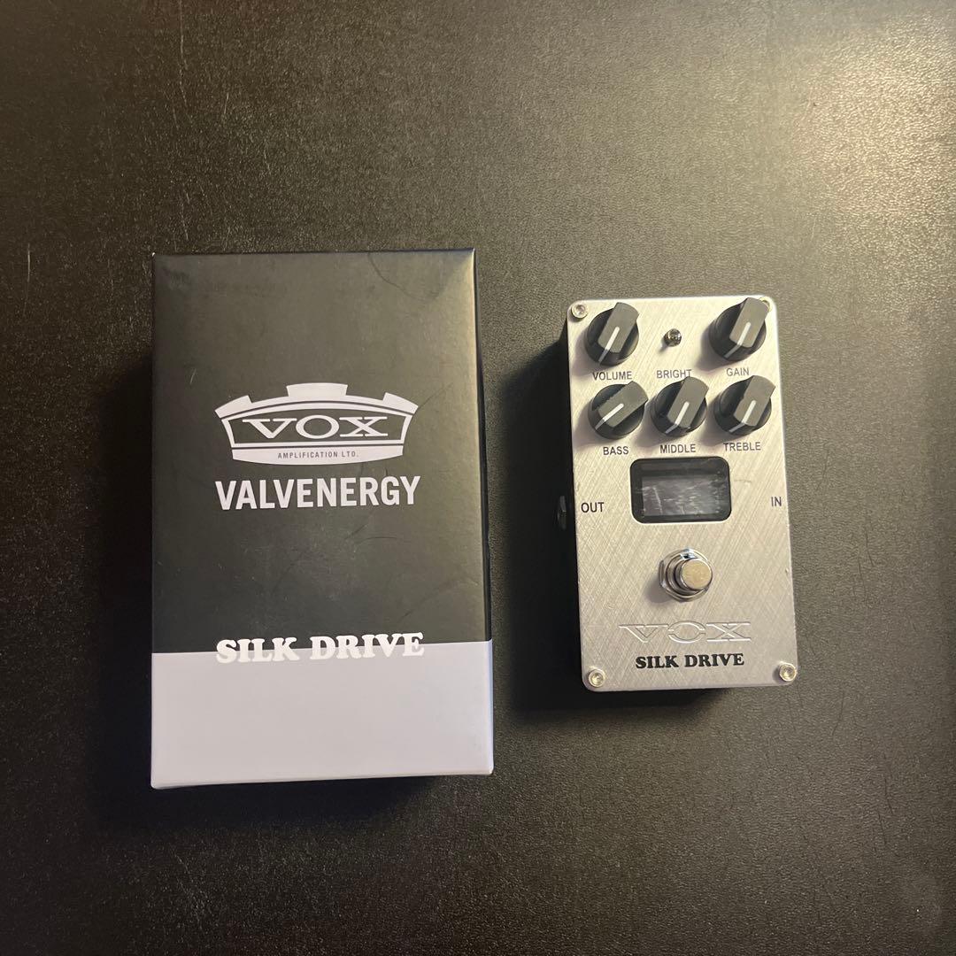 VOX SILK DRIVE ギターエフェクター　箱付き