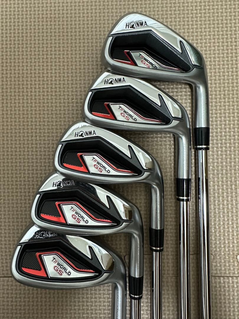 HONMA TW WORLD GS アイアンセット(初心者おすすめ)+3w,5w