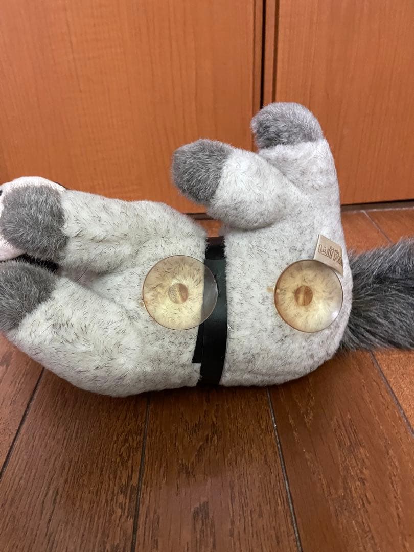 タマモクロス　ぬいぐるみ　黒メンコ（吸盤付き）