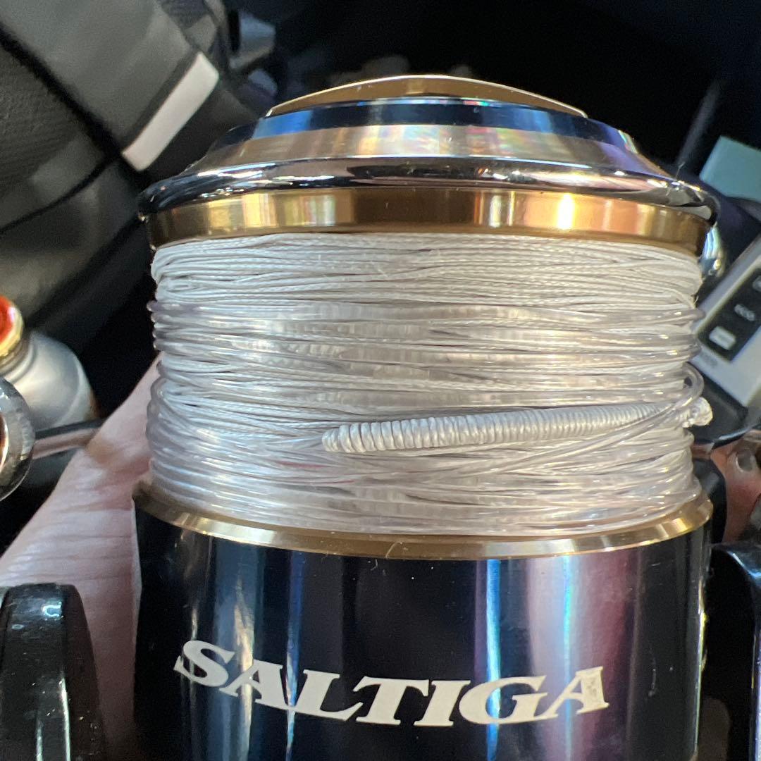 DAIWA SALTIGA 18000８号高級PEライン　ルアー3個付き