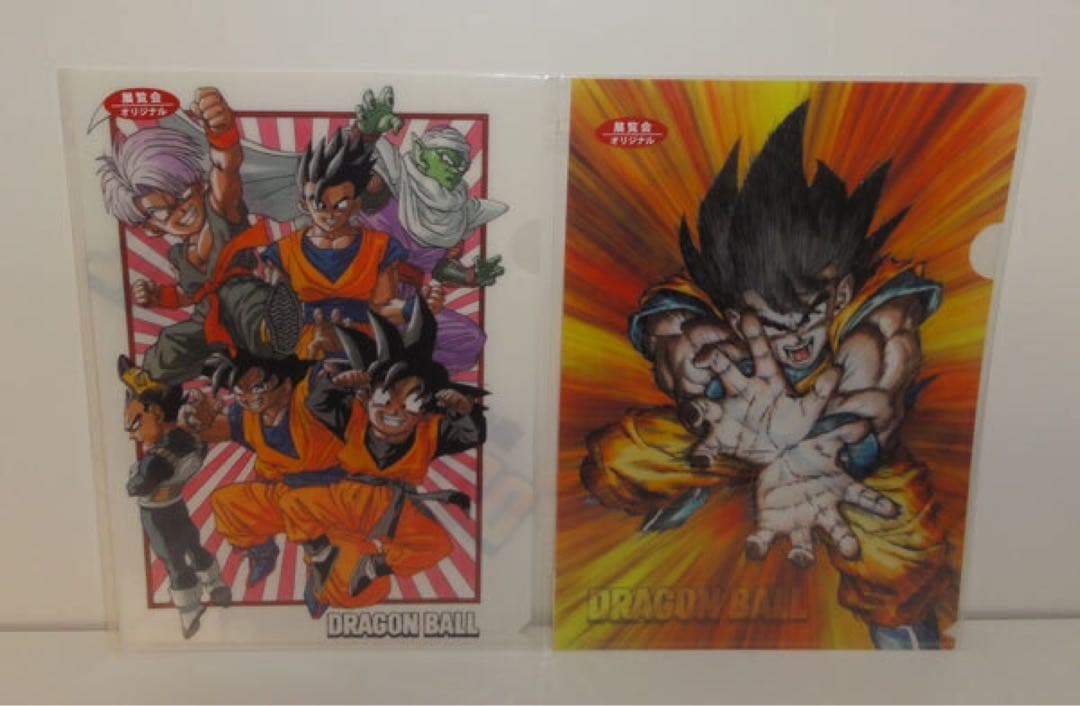新品未開封 鳥山明 ドラゴンボール展 クリアファイル 全7種セット
