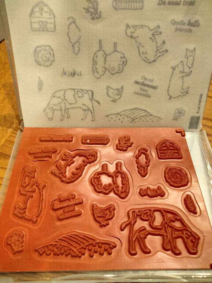 未使用　１点限り！ファームスタンプ＆ダイ　スタンピンアップ