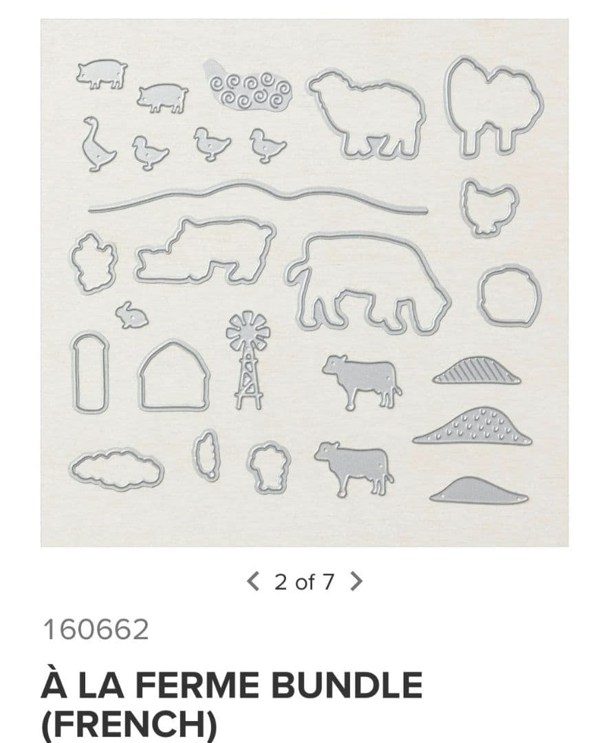 未使用　１点限り！ファームスタンプ＆ダイ　スタンピンアップ