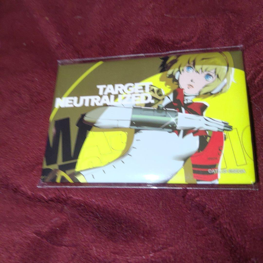 (14) 未使用　ペルソナ3リロード　総攻撃　缶バッジ　アイギス