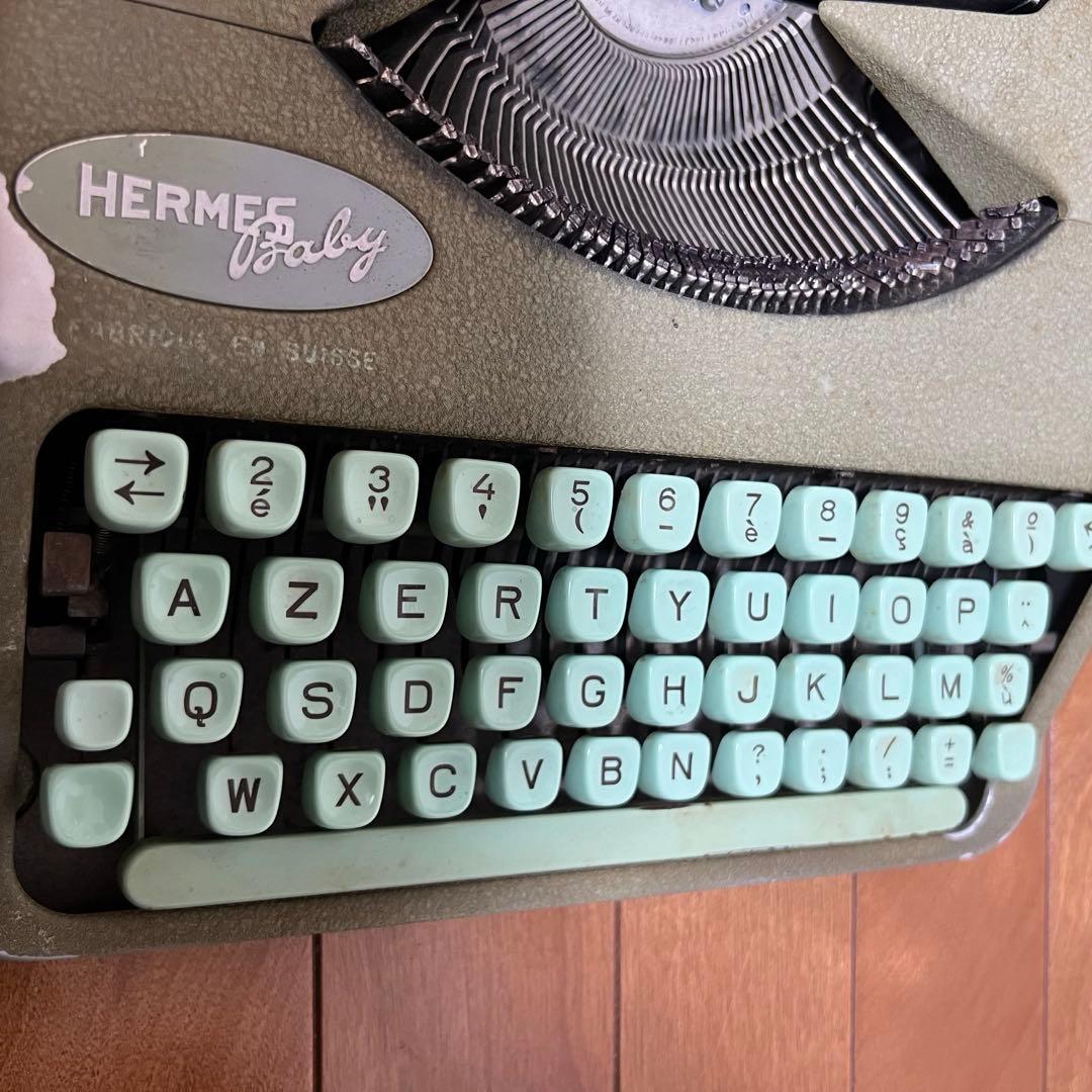 HERMES タイプライター レトロ ヴィンテージ アンティーク　スイス製