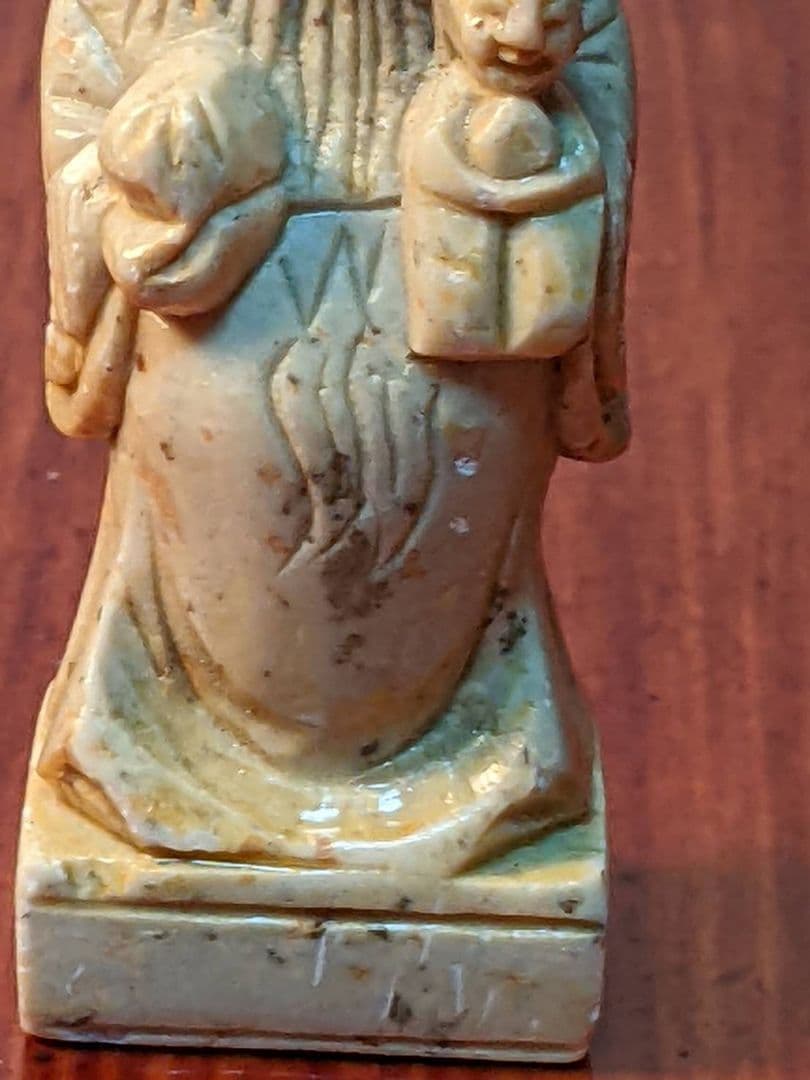 骨董品 石彫刻 その２ 仙人 長寿 神様 置物
