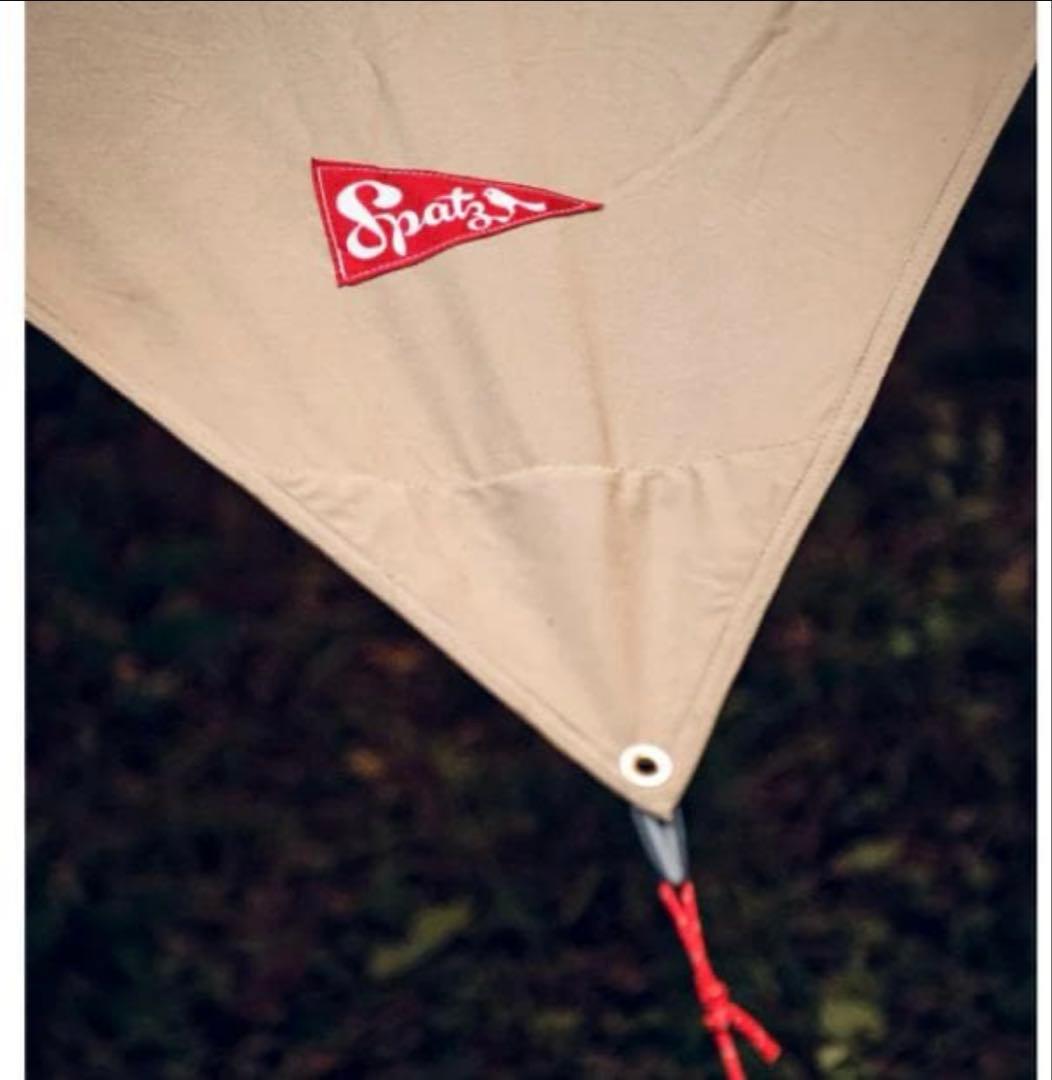 Spatz 新品 未使用タープ 350 タープテント ヘキサタープ tcタープ