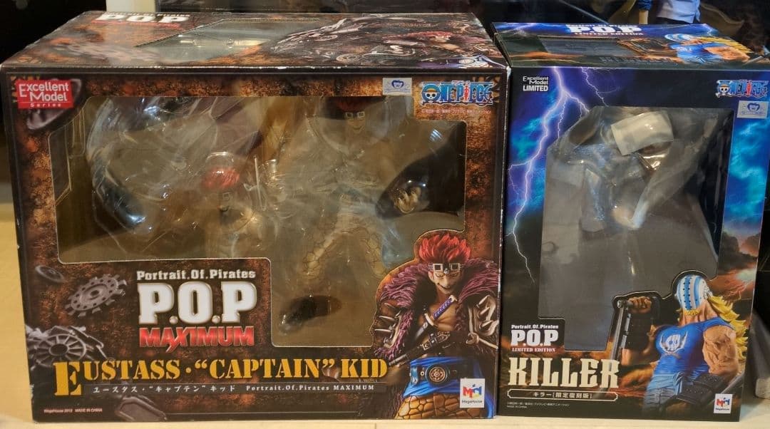 ワンピース P.O.P フィギュア ユースタス・キャプテン キッド キラー