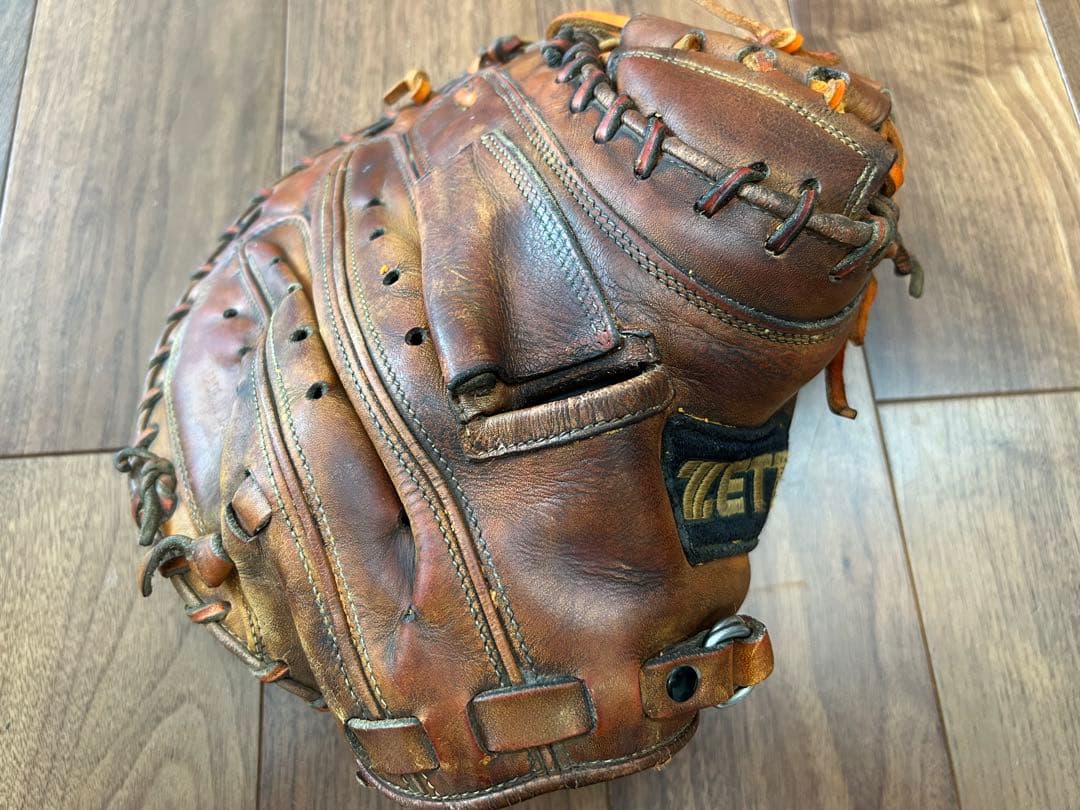 【値下げ】ZETT PROSTATUS硬式キャッチャーミット