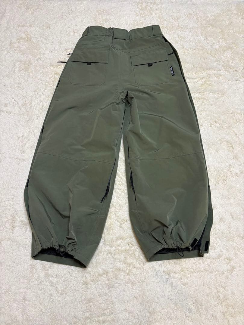 DIALRANGE オリーブグリーン ワイドパンツ2XL