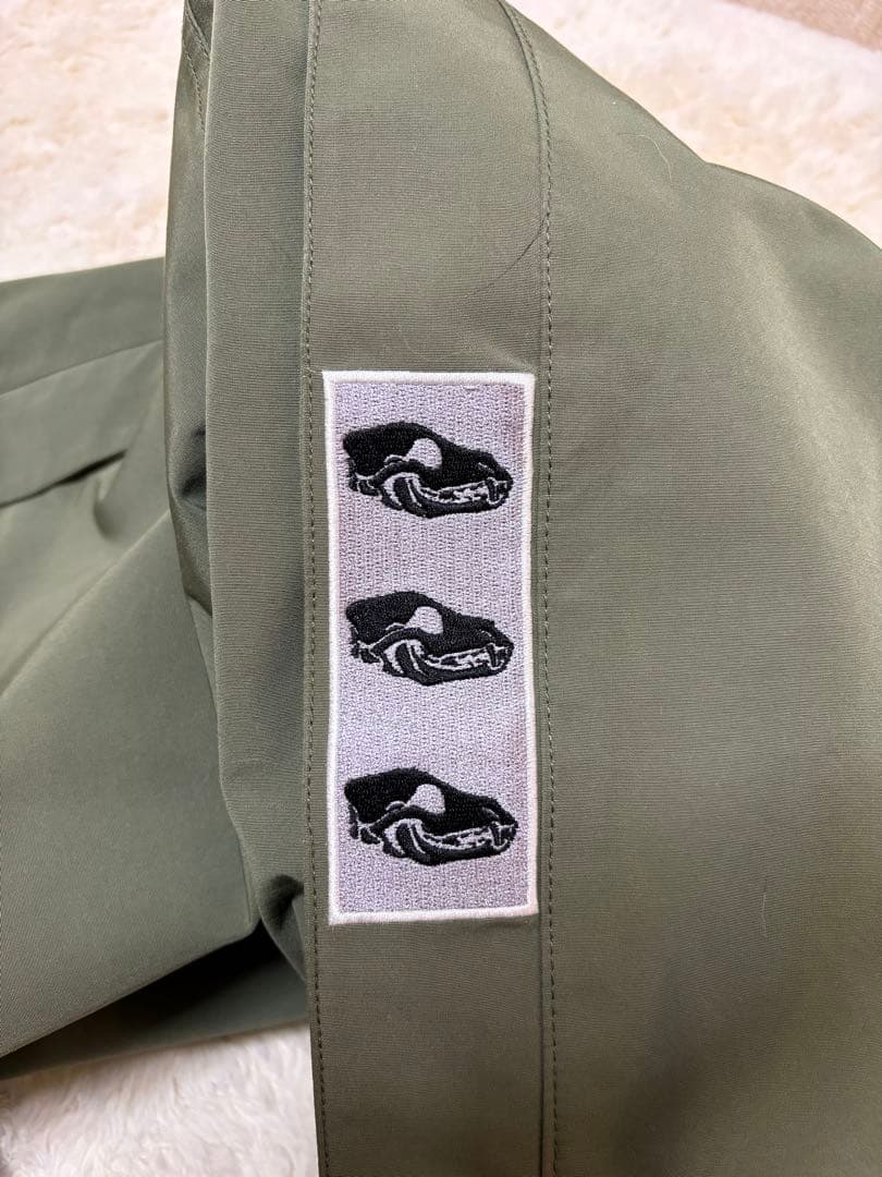 DIALRANGE オリーブグリーン ワイドパンツ2XL