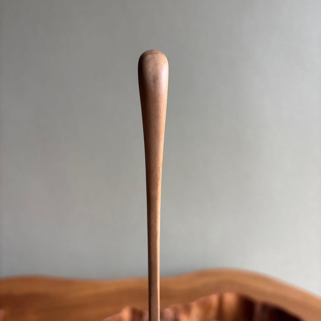 茶杓 小倉山 二尊院貫主 羽生田寂純 竹筒 木箱入り